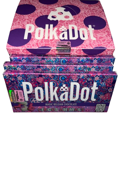 Buy Polkadot chocolate mushrooms