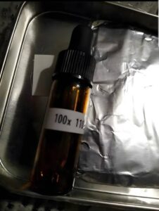 1100 micrograms of pure LSD